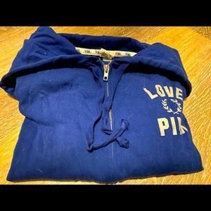 VS Pink Full Zip Hoodie